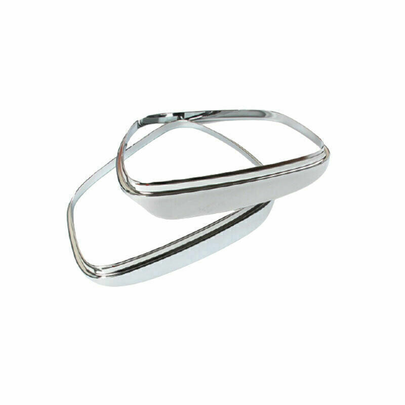 for Ford Escape Kuga 2020-22 2P Chrome Rear View Mirror Rain Eyebrow Frame Trim