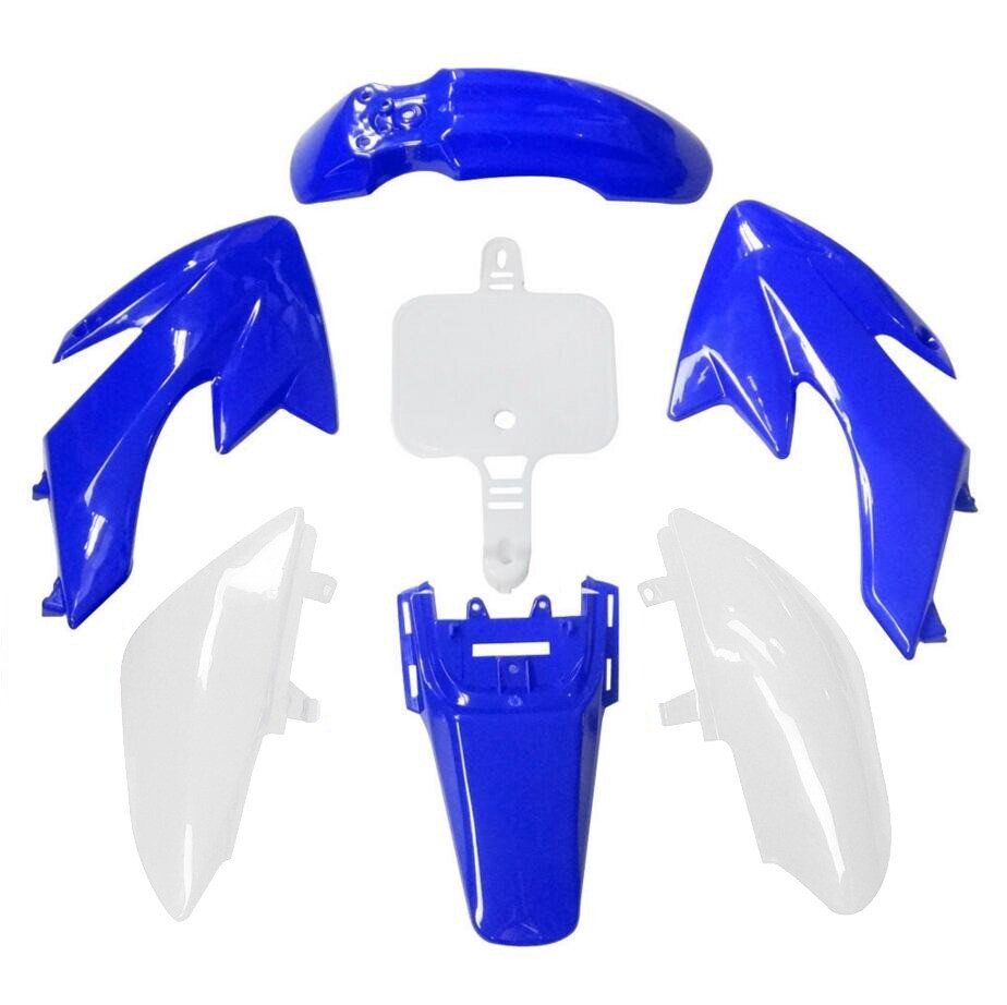 Blue Plastics Sticker Kit for Seat for Honda CRF50 Pitpro Dirt Bike 110cc 125cc