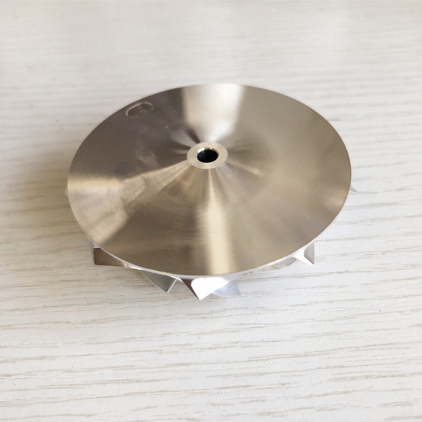 TD04HL 52.50/68.00 mm 9+0 Blade High-Performance Turbine Billet Compressor Wheel