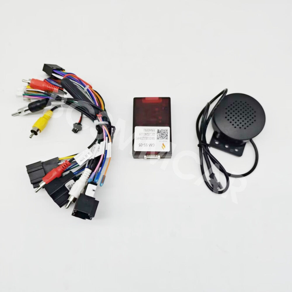 16pin Car Stereo Harness Power Cable W/Canbus Box Fit for GMC for Sierra 2010-2014