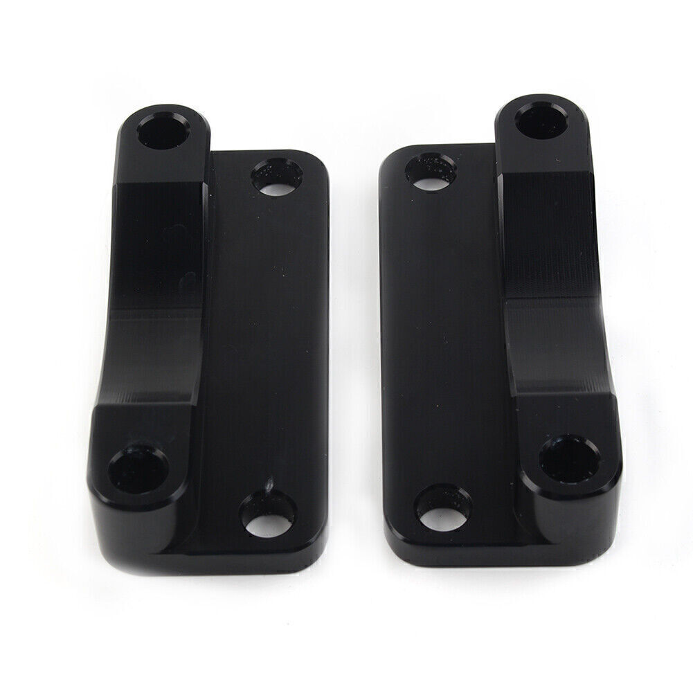 for Harley Electra Street Glide 2003-2013 Black Front Fender Spacer Bracket Kit Q