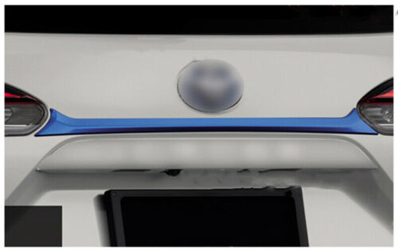 Blue Rear Trunk Tailgate Moulding Trim Strip for Toyota for Corolla Cross 2020-2023