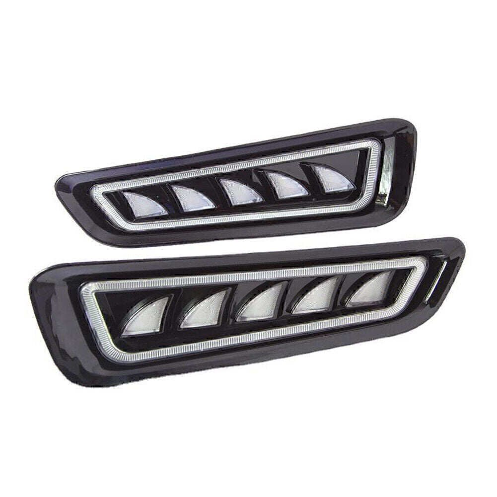 LED Daytime Running Light Turn Signal Fog Lamp Fit for Ford F150 2017-20