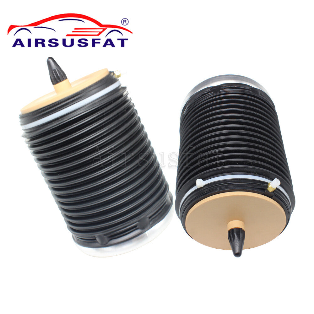 Dual rear left air suspension spring bags for Audi A6 4G C7 A7 (2011-2018)