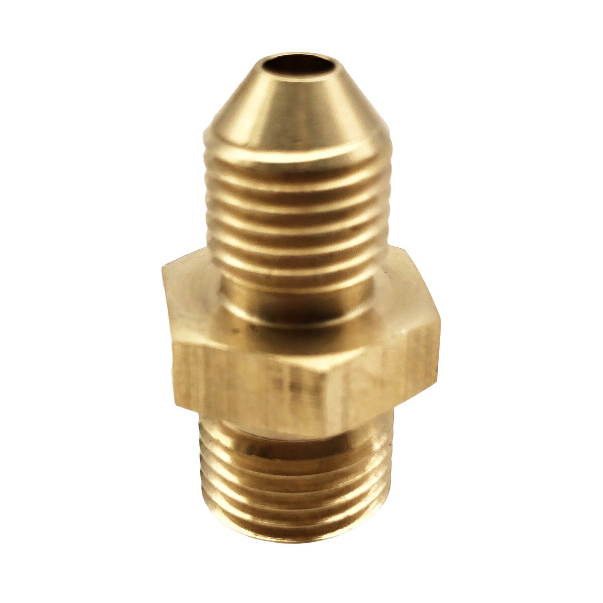 Car Brass Fitting Adapter 1/2-20 UNF Male to AN4 Male for oil water gas 3mm Hole n