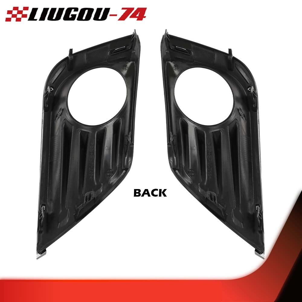 Suitable for 2016-2018 Altima fog light cover with chrome decoration, 1 pair- v