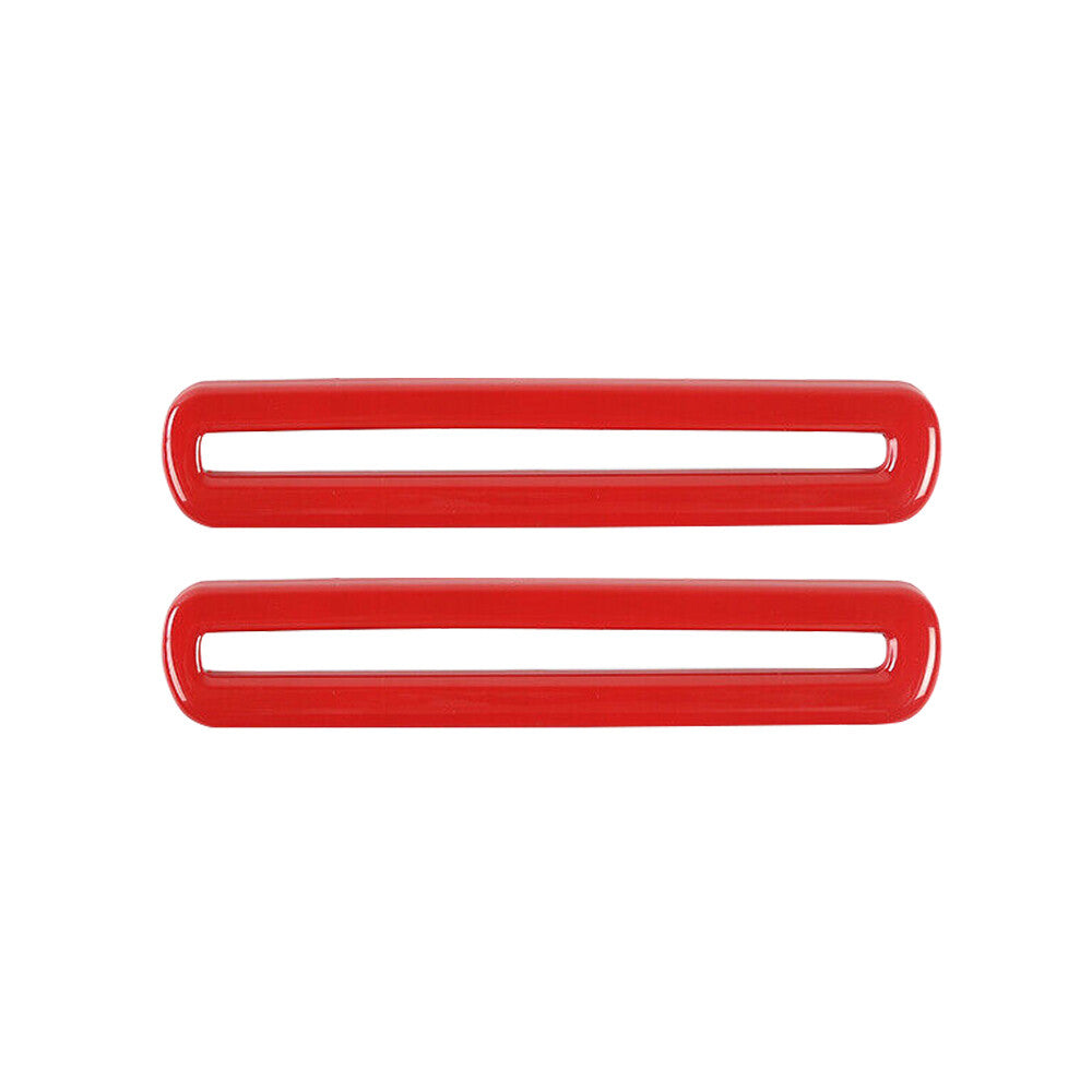 2x Inner Door Air Outlet Vent Trim Cover for Challenger 2015 2016 2017 2018 2019