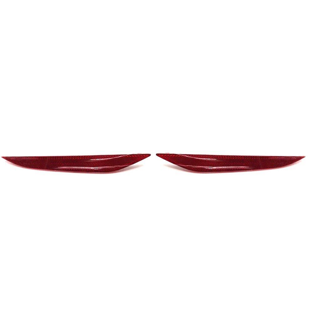 Pair Rear Bumper Reflector Rear Brake Lamp for Alfa Romeo for Stelvio 2017-2022