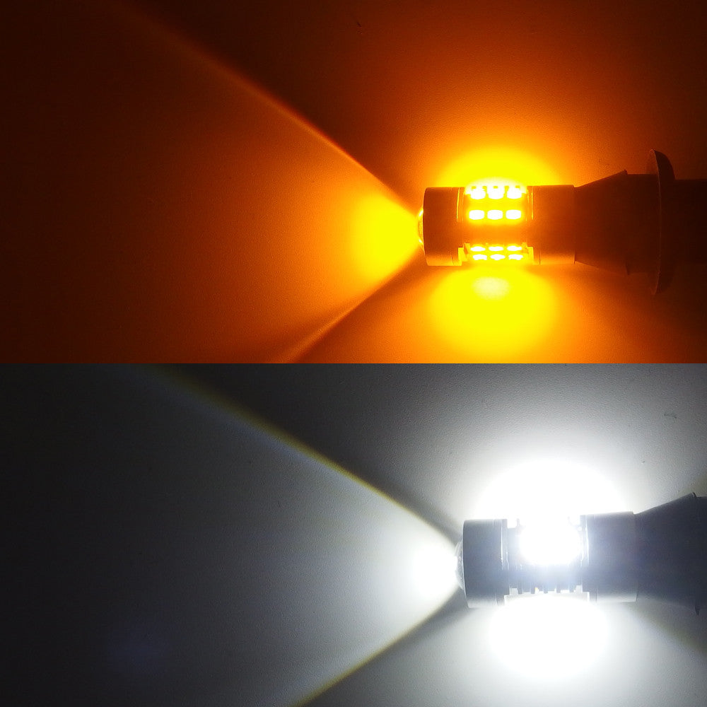 Amber & White Switchback 28-SMD LED Turn Signal Kit for 2015-18 for Subaru WRX/STi- v