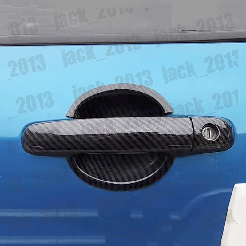 for Suzuki Vitara Escudo 2015-2021 Carbon Fiber ABS Door Handle Cover Trim 8pcs