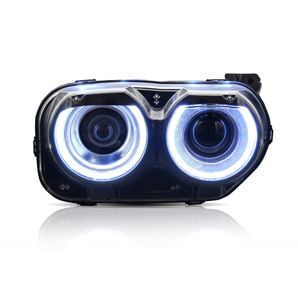 US RGB LED Headlights Fit for Dodge for Challenger SE R/T 2015-2020 Left Right