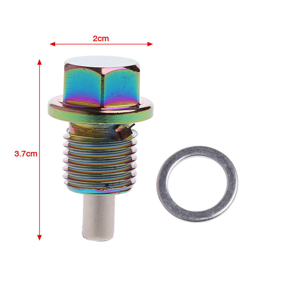 M14¡Á1.5 Engine Magnetic Oil Drain Plug Screws Nut Bolt Sump Nut Car Accessories