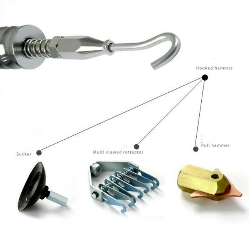 Dent Puller Slide Hammer Washer Hook Dent Pulling Claw Car Body Repair Removal v