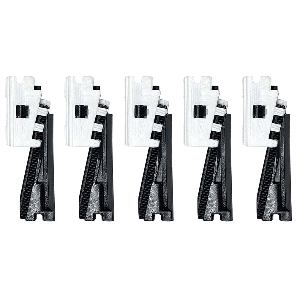 5X Rain Gutter Trim Mounting Bracket Clips For 1998-2002 E320 E430 E55 AMG W210
