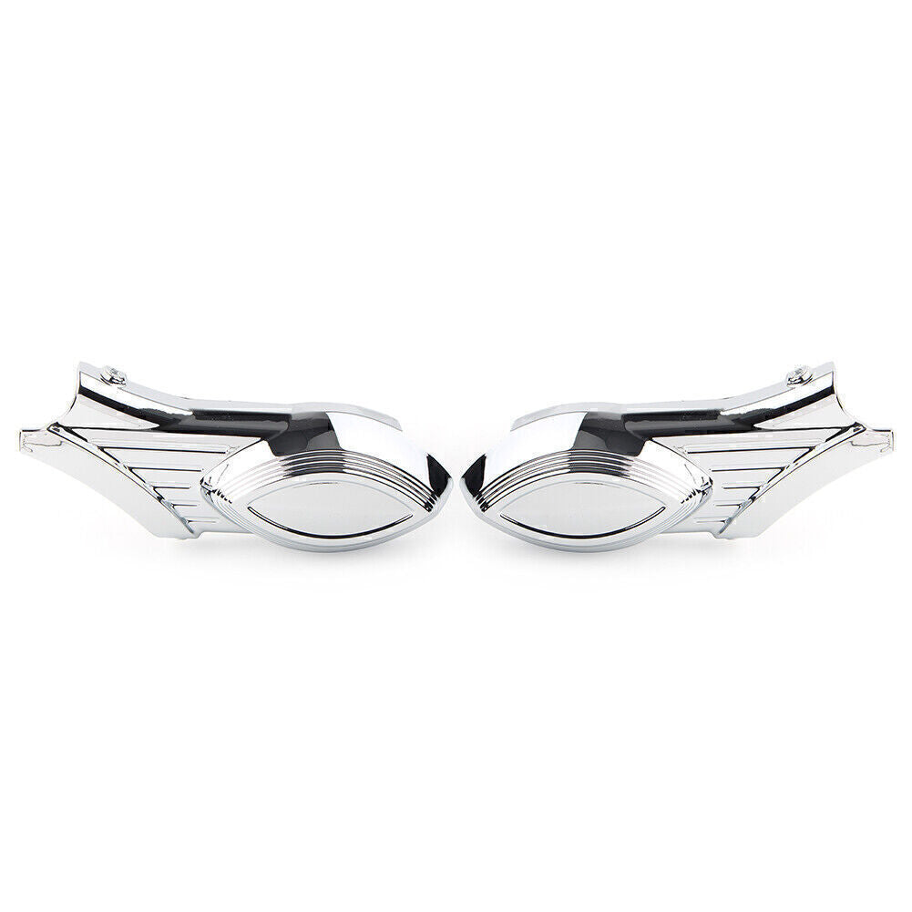 2x Chrome Rear Swingarm Axle Bolt Covers Fit Indian Scout Models 2015-2016