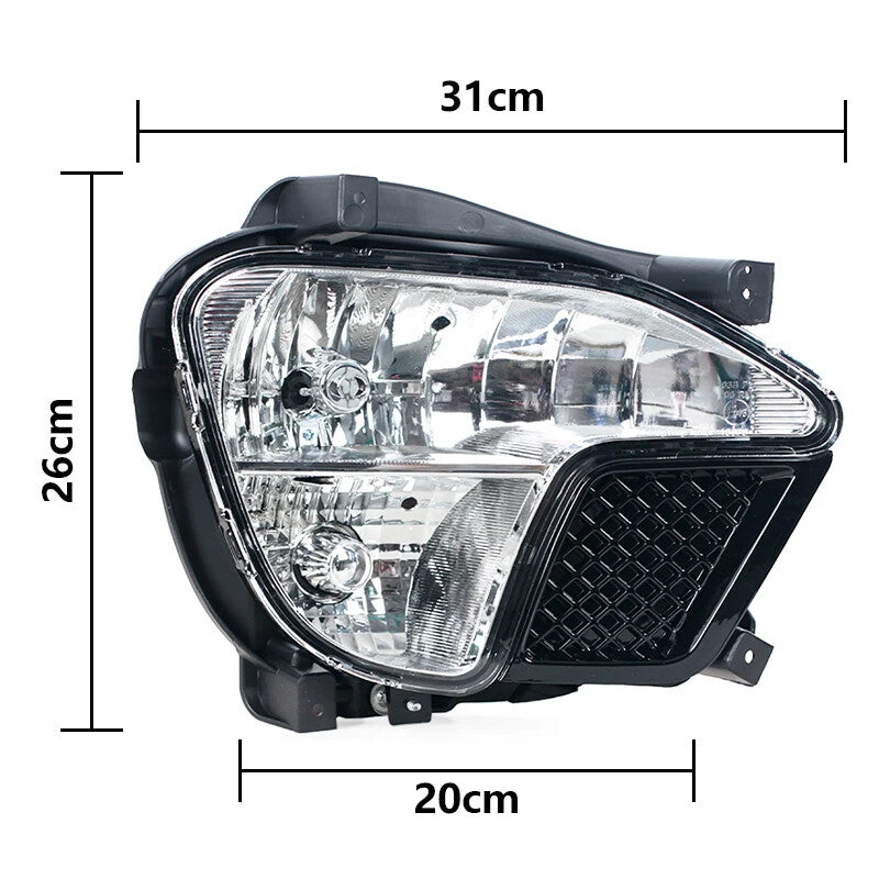 Left For 2012-2014 for Ssangyong for Korando Actyon Sports Front Fog Lamp With Halogen