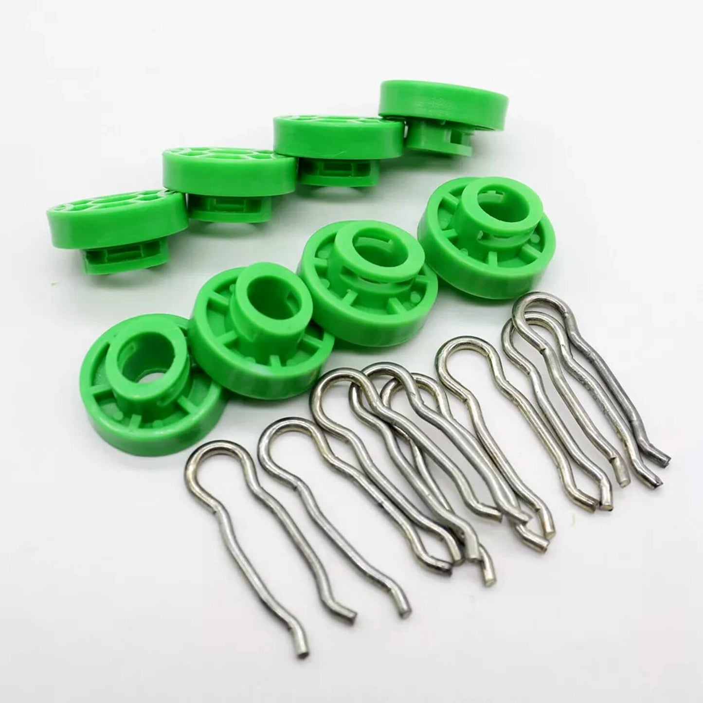 8pcs Front or Rear Power Window Regulator Roller Retainers for Saab for Volvo
