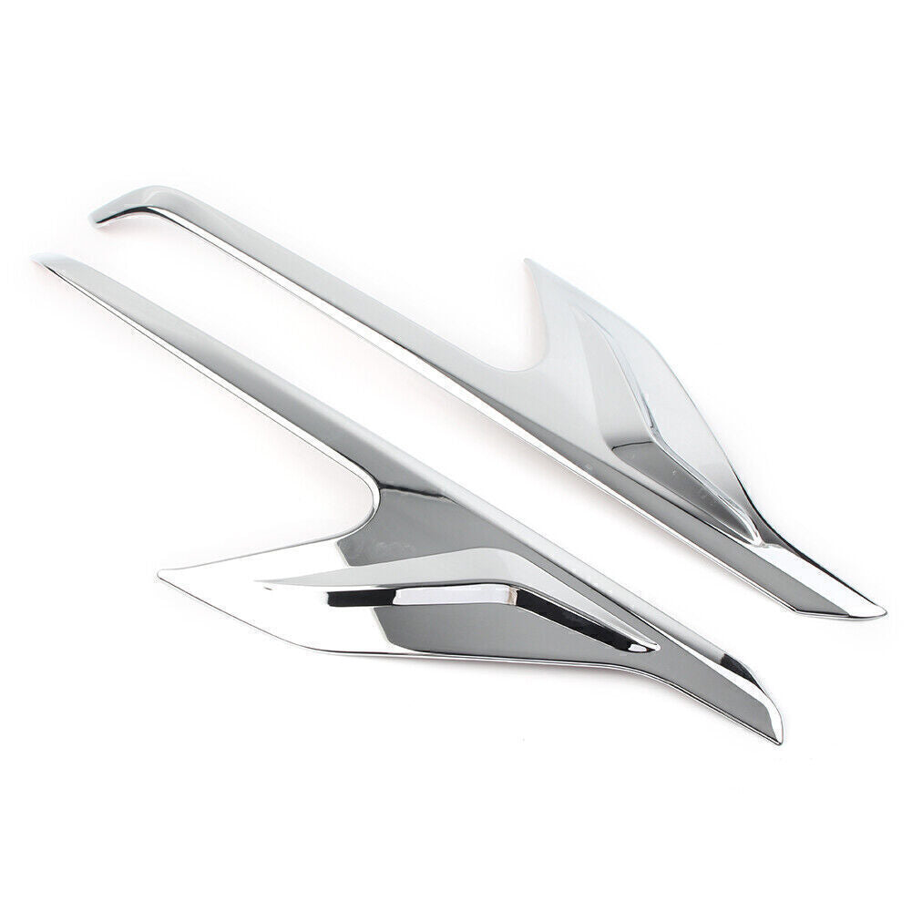 Headlight Front Light Lamp Cover Molding Trims Fit for Toyota Alphard 2016-2020 2PCS