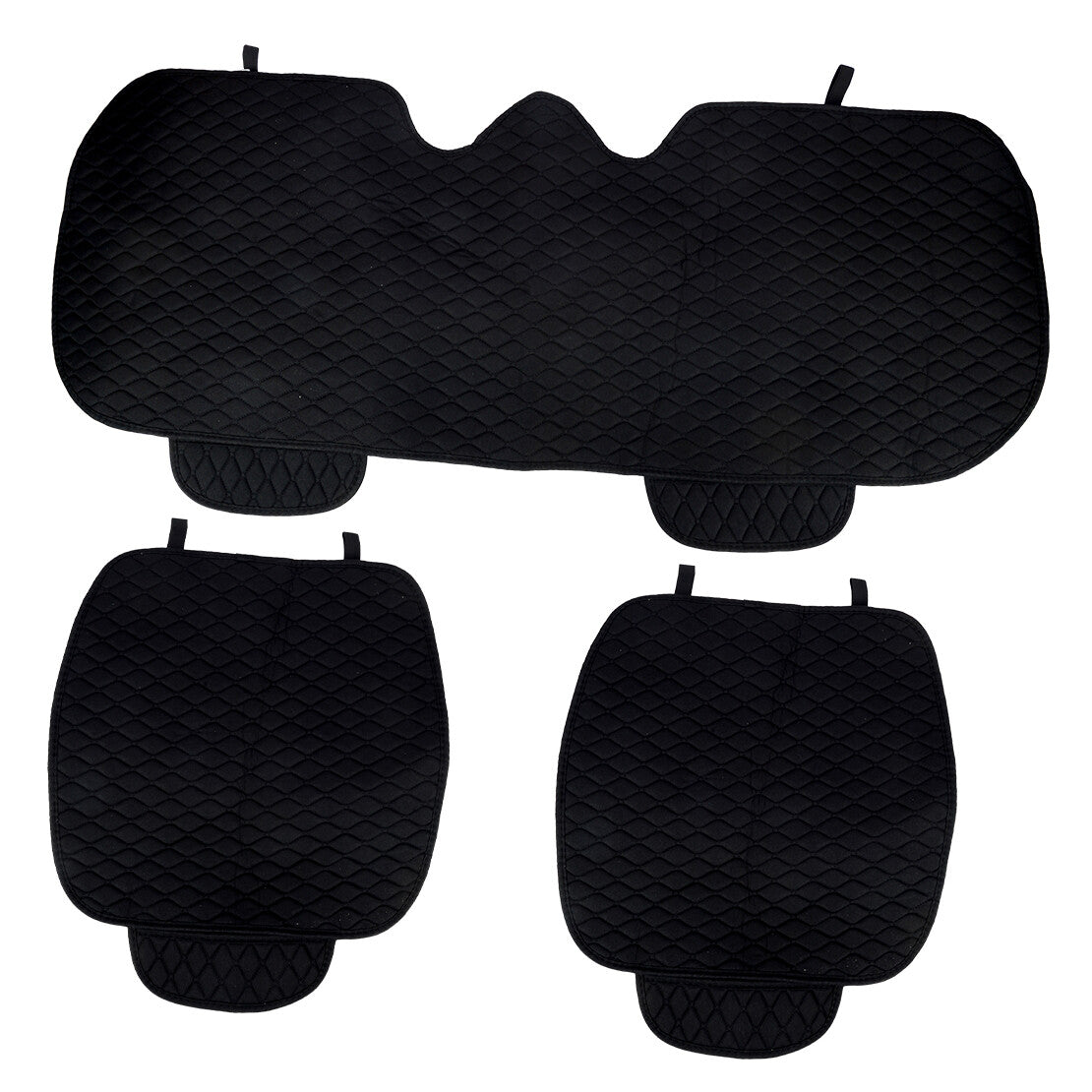 Universal Black Non-Slip Car SUV Front Rear for Seat Cover Protector Cushion Pad Q