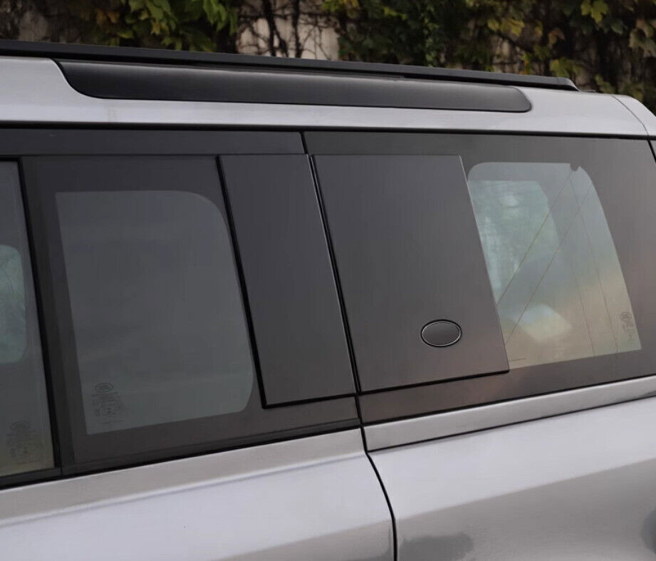 Panel Trim Rear Window Quarter Glossy Black B for Land Rover for Defender 2020-2023 n