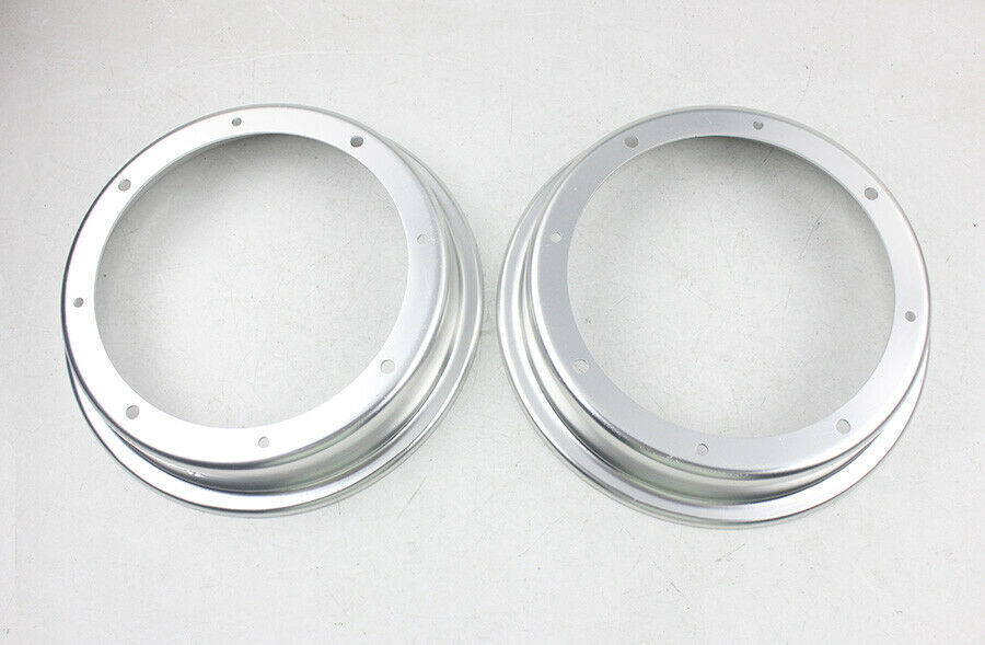1 Pair 3.50 x 10 Aluminium Rims for Honda DAX Bikes CT70 Aftermarket Wheels