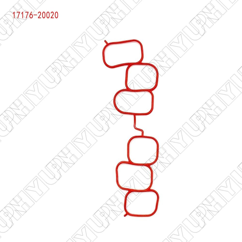 1717620020 Air Intake Manifold Plenum Gasket Set for Toyota Highlander 2004-2010 Q