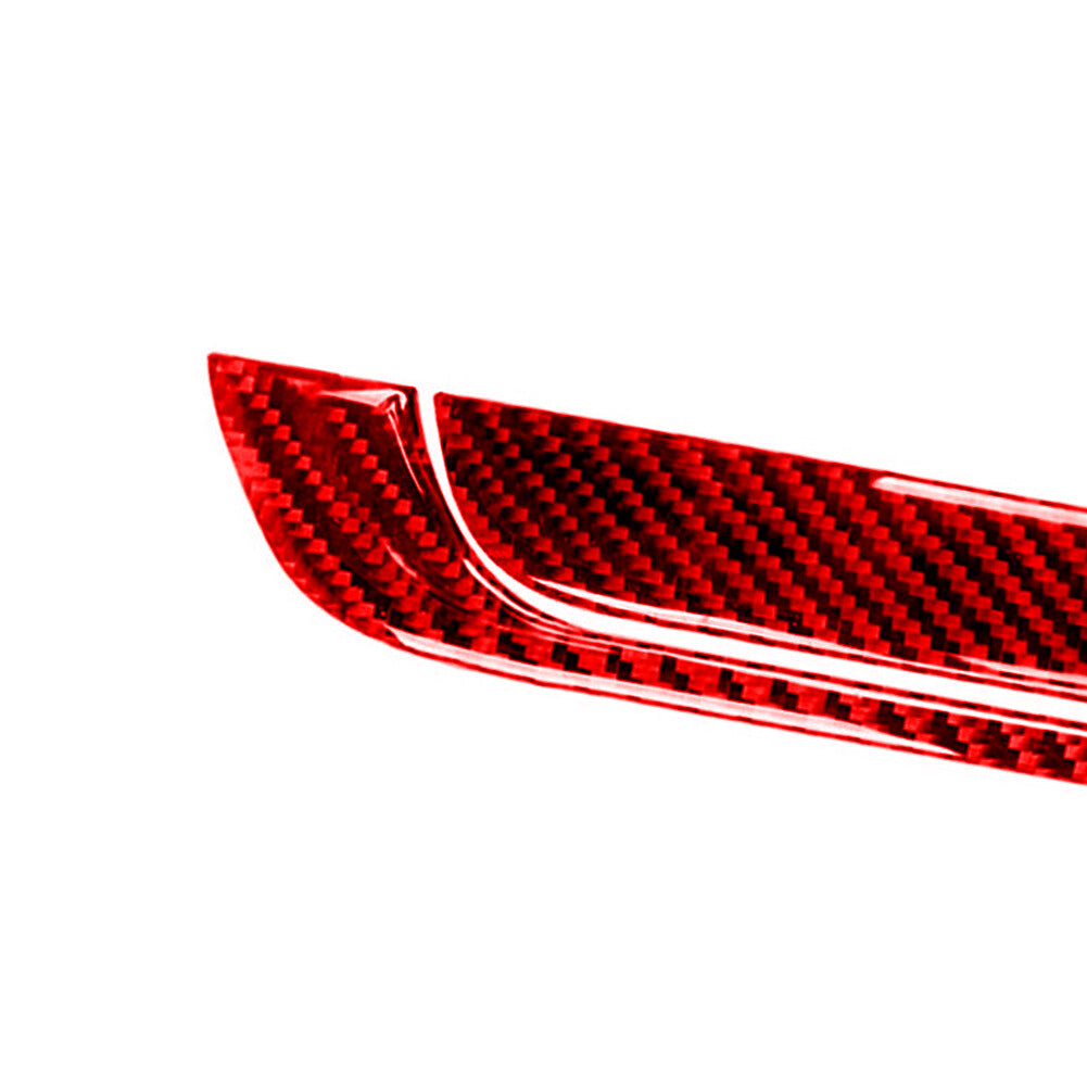 Red Carbon Fiber Driver Side Dashboard Cover Trim for Honda CRV CR-V 2012-2014