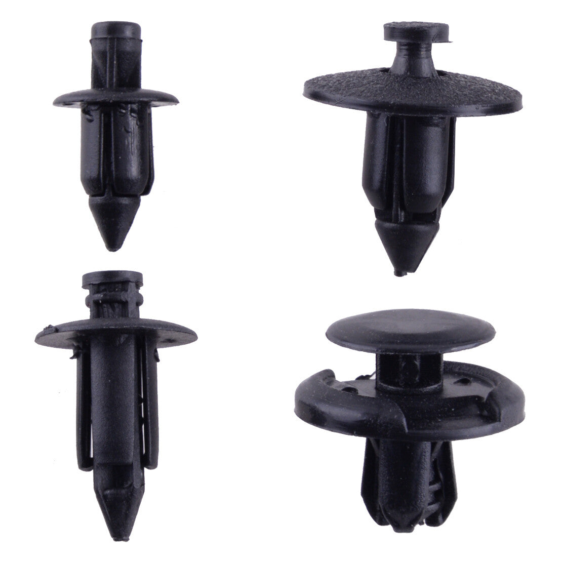 80pcs Motorcycle ATV Fairing Bodywork Bolt Push Pry Nylon Rivets Pin Clips kit