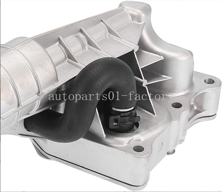 2711801410 Aluminium Oil Cooler Filter for Benz S204 C200 C204 C180 W212 A207