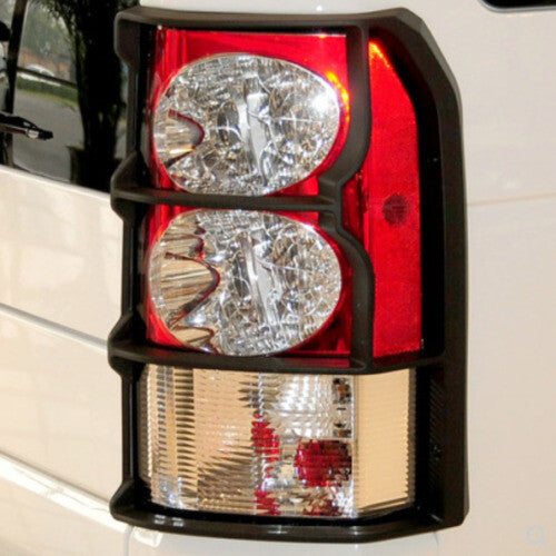 Rear Taillight Guard Protect Frame Black for Land Rover Discovery 2010-16 Lamp