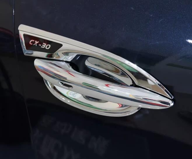 for Mazda CX-30 2023 Parts Door Handle Bowl Trims Protector Covers Car Aessories