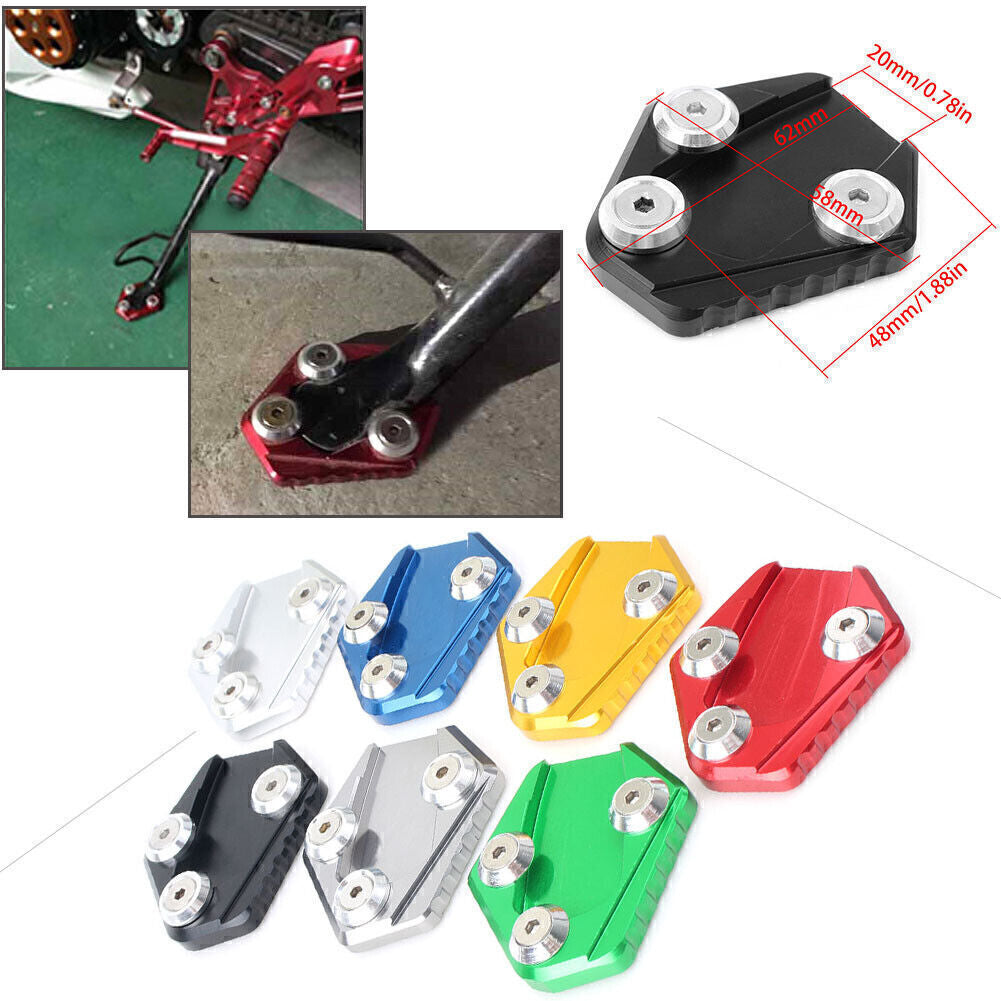 Kickstand Side Stand Enlarger Pad Fit 2013-21 for HONDA Grom MSX 125 MSX125 Gold