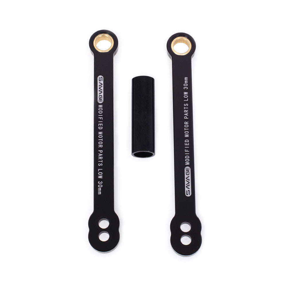 For 2003-2007 for Honda CBR 600RR 1000RR Rear 1 / 3 Black Lowering Links Drop Kit Q