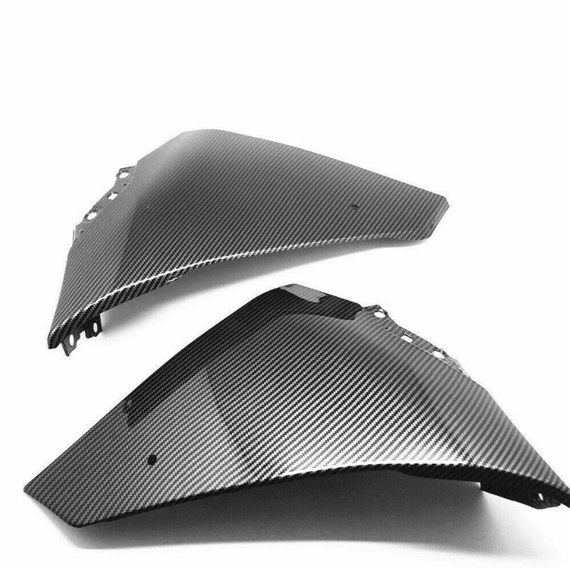 Carbon Fiber Side Trim Panel Lower Belly Fairing for Yamaha YZF R1 2009-2014