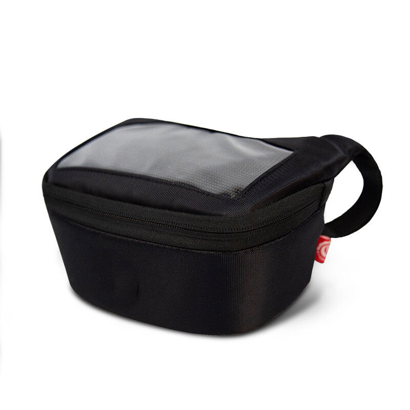 Motorcycle Scooter Moped Handlebar Bag Phone Case Waist Pocket Saddle Bag Kit v