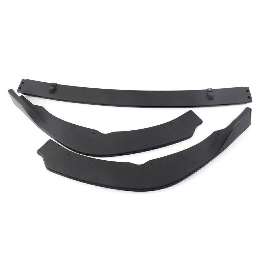 Matte Black Front Bumper Lip Chin Spoiler Splitter Fit for Toyota for Camry 2018-2020