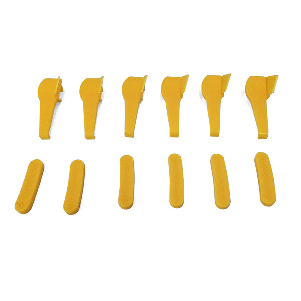 12Pcs Plastic Duck Head Insert Rim Protector Tire Changer Machine Mount Demount Q