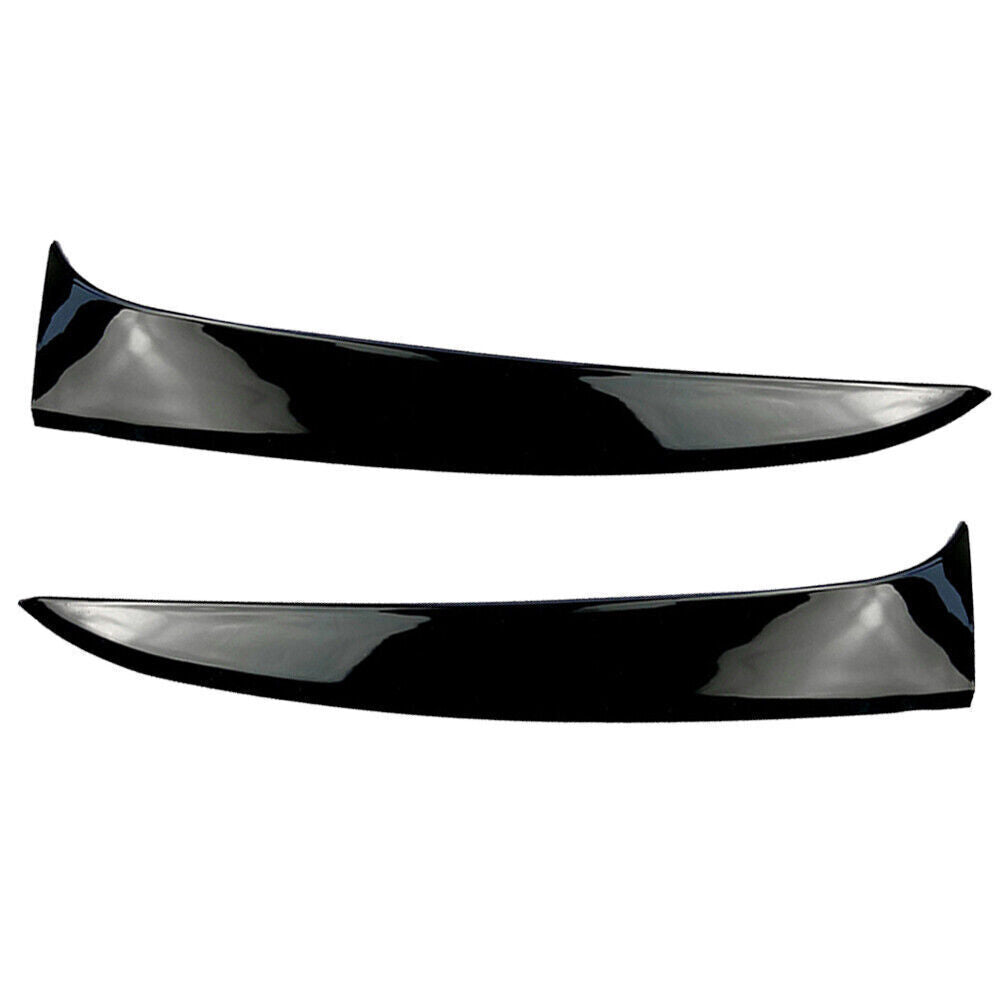 2x Rear Window Spoiler Side Wing Cover Trim Fit for Kia Sportage R 2011-2015 Black