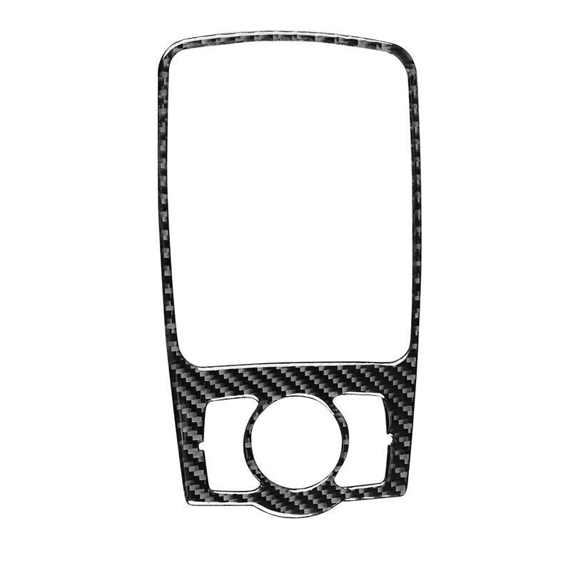 Real Carbon Fiber Car Gear Shift Panel Cover Trim for Audi for A6 S6 2005-2011 1PCS