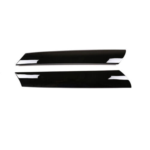 Glossy Black for Land Rover for Defender 2020-2023 2X Cover Trim Car Window A Pillar