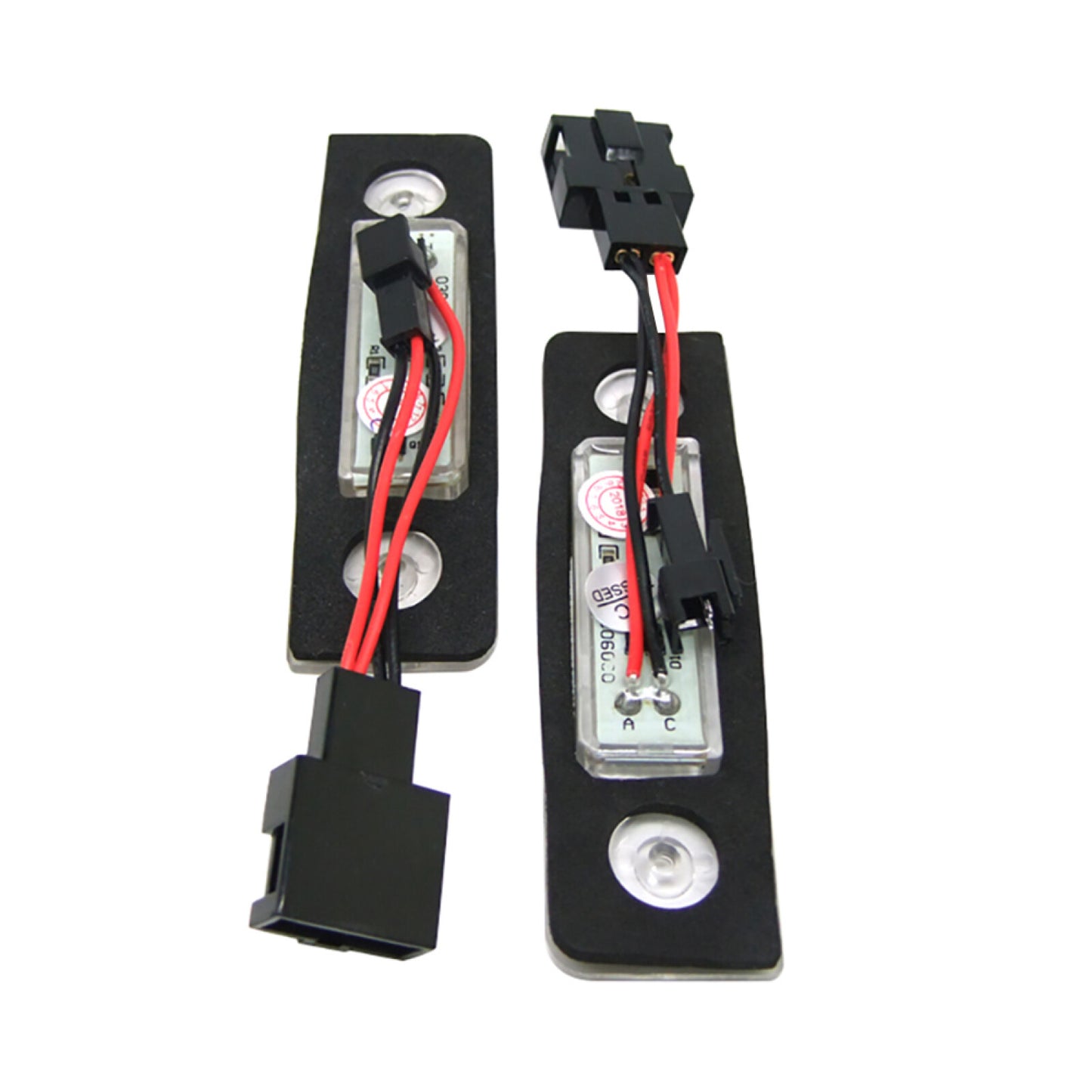 6500K Number License Plate LED Lights for Skoda Octavia ll Facelift 09-12 DIY
