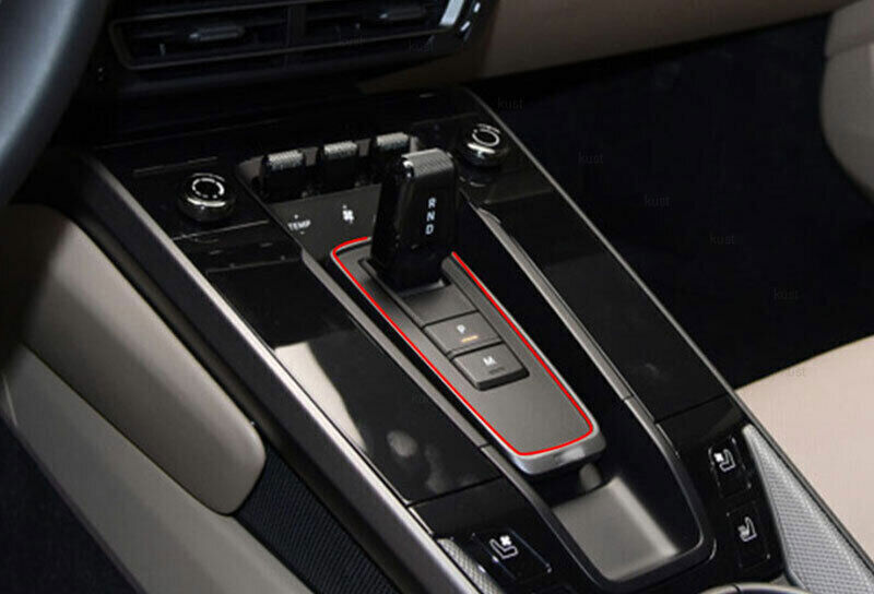 Real Carbon Fiber Center Console Gear Shift FrameFor 911 992 2022-2023 B n