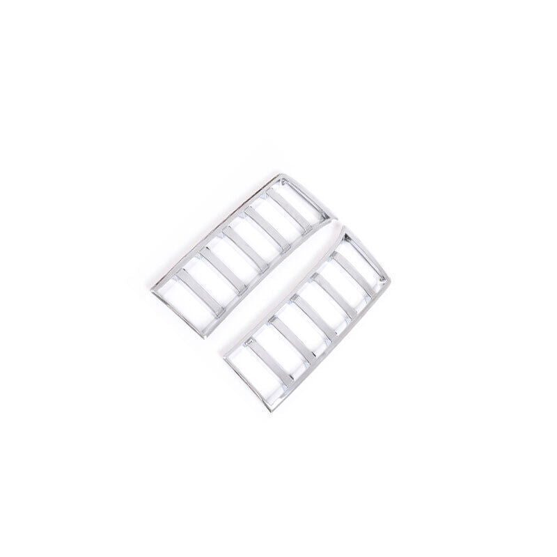 2P Chrome Front Air Intake Vent Moulding Cover Trims for Toyota Tundra 22-2024