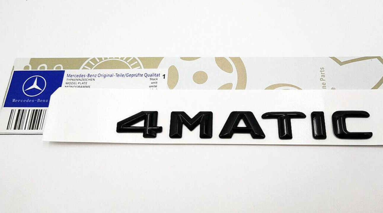 CES 4 Matic rear letter badge - new