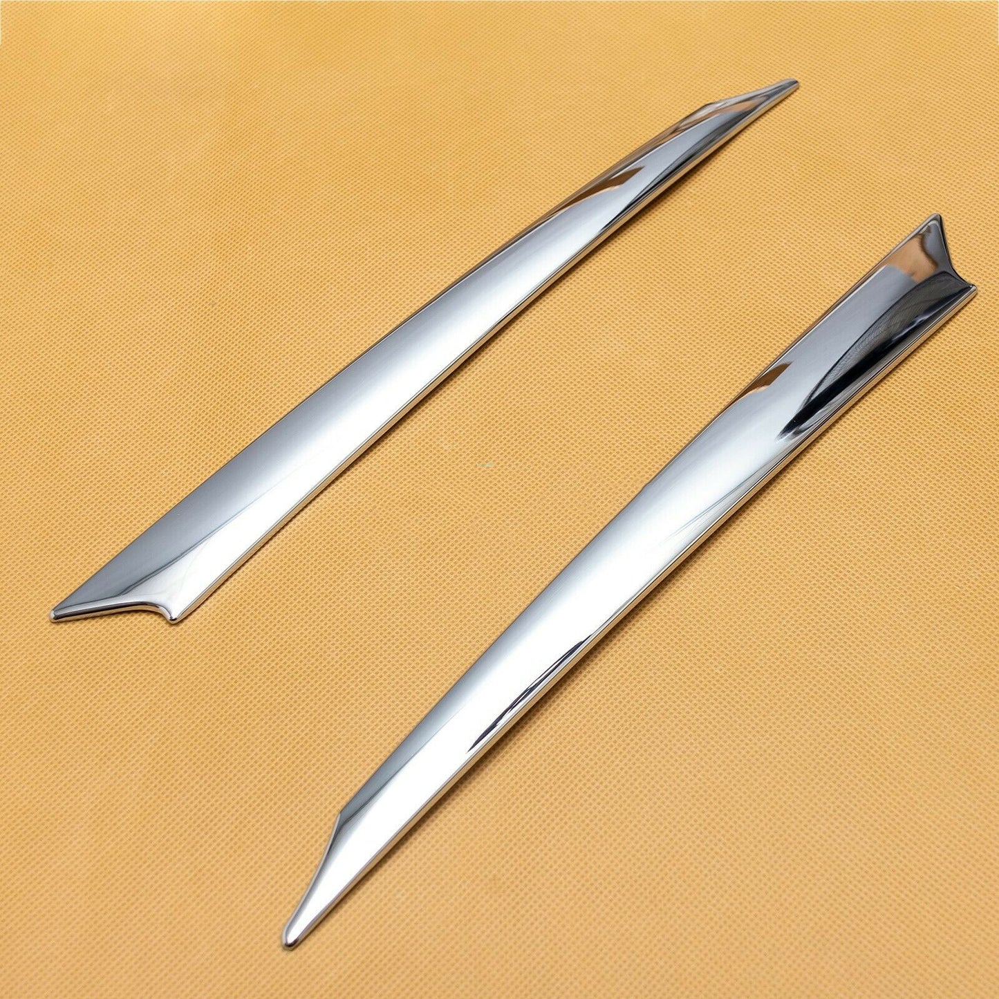 2X Chrome Rear Door Trunk Lid Strips Cover Trim for Toyota Highlander 2020-2023