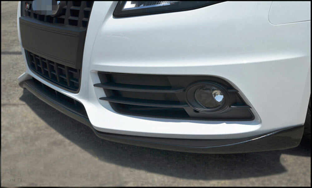 Unpainted Front Bumper Lip Chin Spoiler Fit for Audi A4 B8 Sline Bumper 09-12FRP