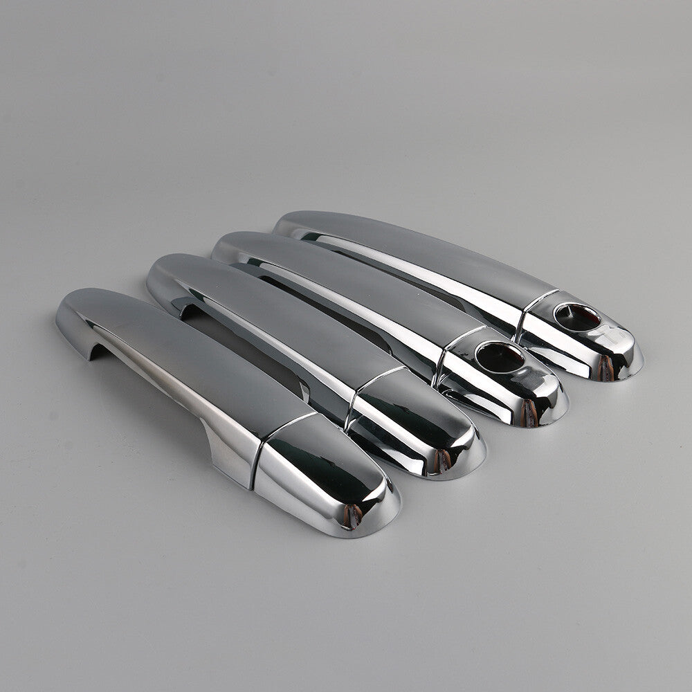 Chrome (4) Door Handle Cover Trim Fit for Toyota for Corolla for Camry Prius Yaris for Scion