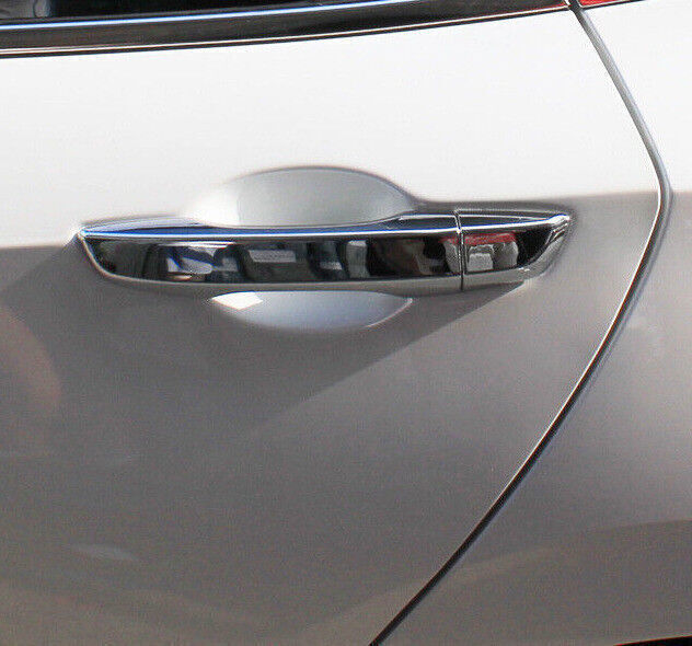 8P Chrome Outside Door Handle Moulding Cover Trims for Honda for Civic 10th 2019-21