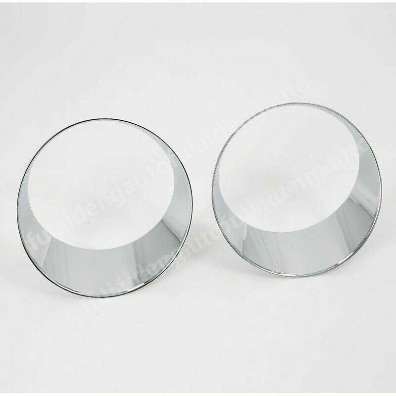 for Jeep for Wrangler JL 2018-2022 ABS Chrome Front Headlight Lamp Decor Cover Trim