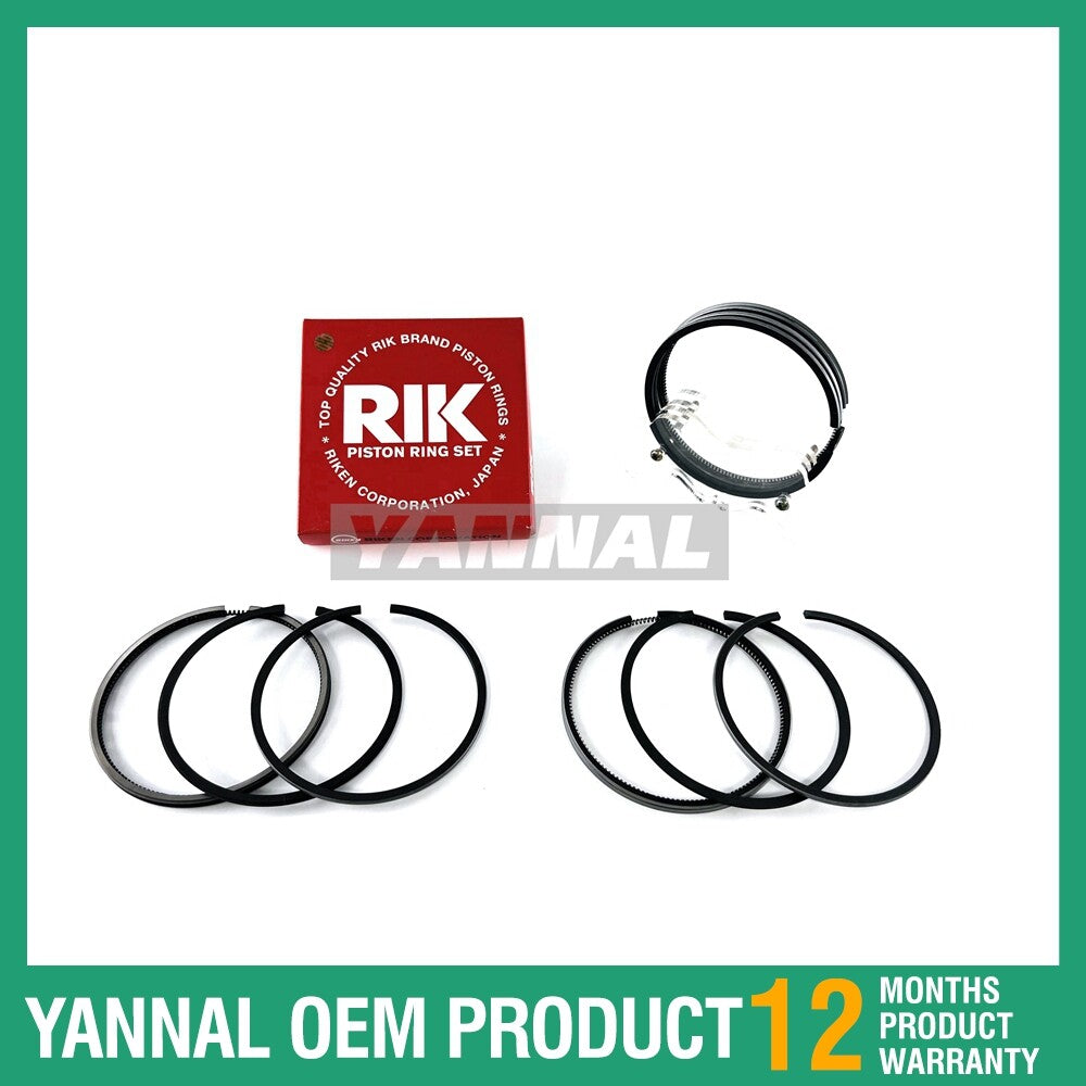 3KB1 piston rings are suitable for Isuzu engine parts.